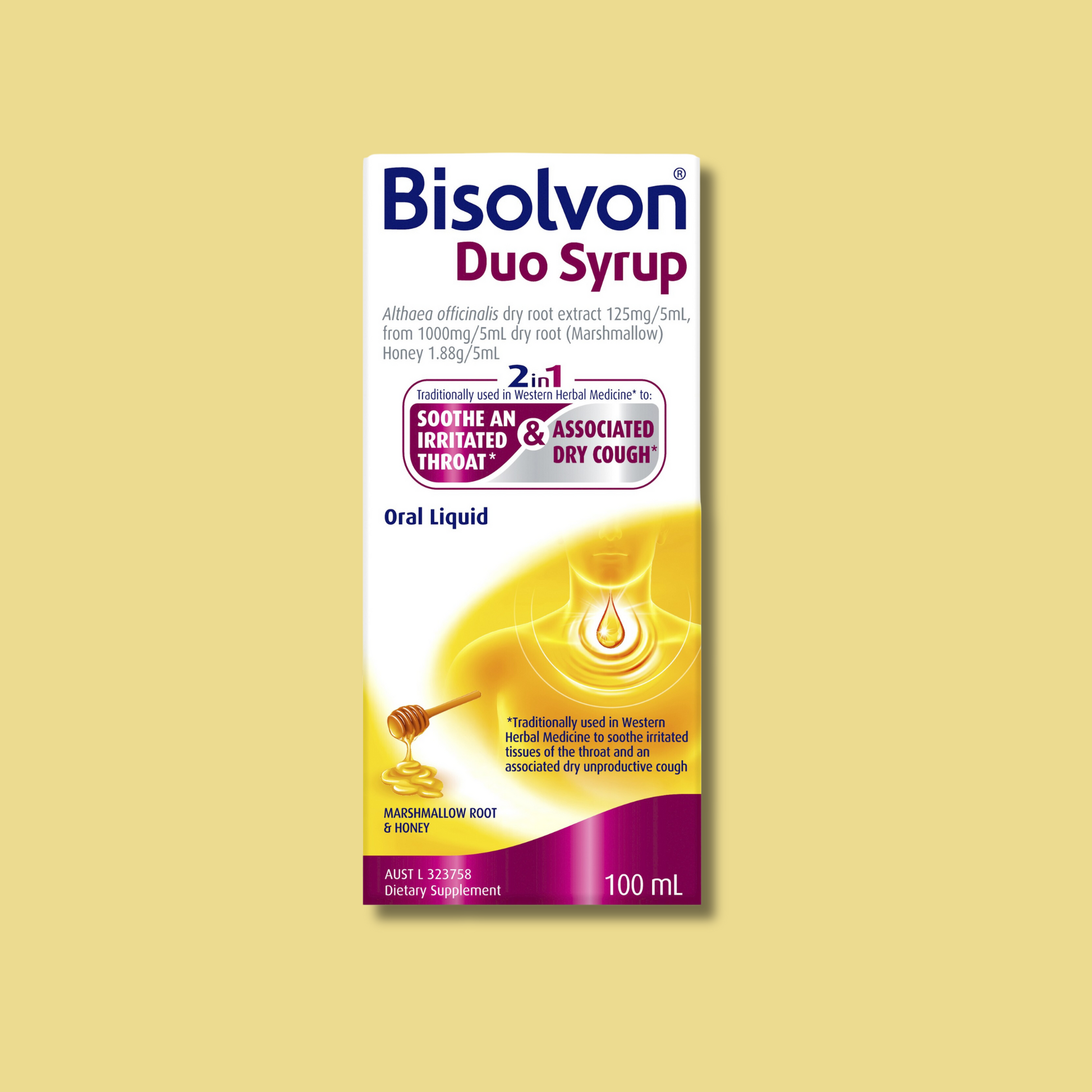 BISOLVON DUO SYRUP 100ML - STELLAR PHARMACY