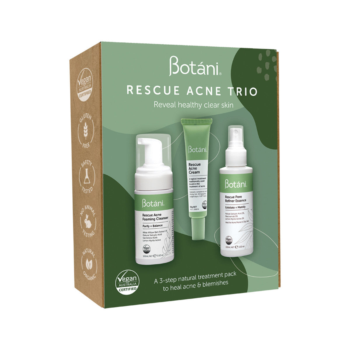 Botani Rescue Acne Trio Pack - STELLAR PHARMACY