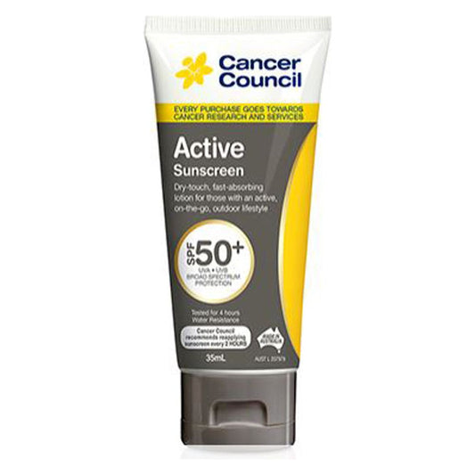 CANCER COUNCIL Active Sunscreen Traveller SPF50+ 35 mL