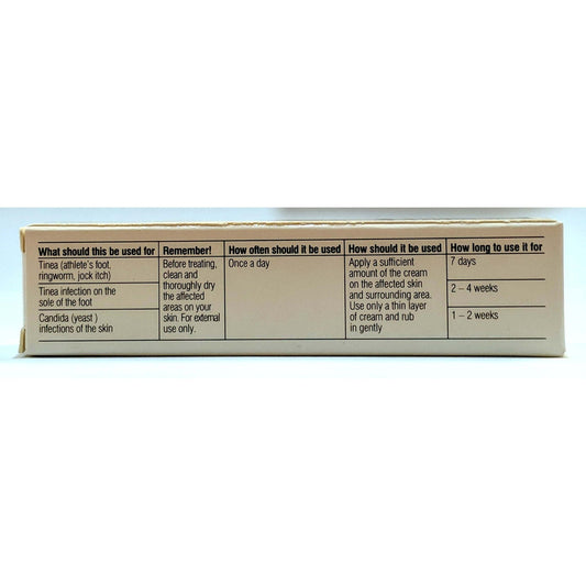 Pharmacy Action Pharmisil Anti Fungal Cream 15g (Generic of Lamisil)