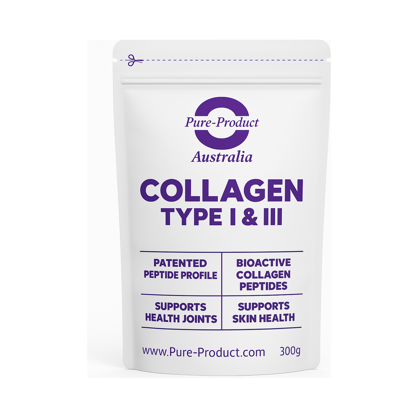 Collagen Peptides Type I & III (Germany )