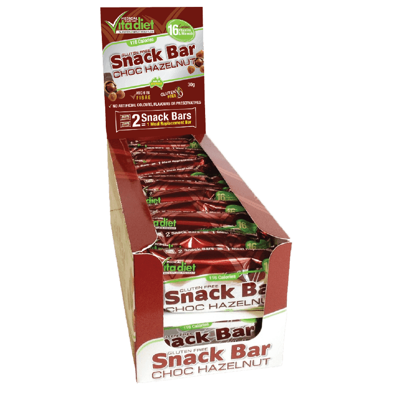 VITA DIET SNACK BAR CHOC/HAZELNUT 24 PACK