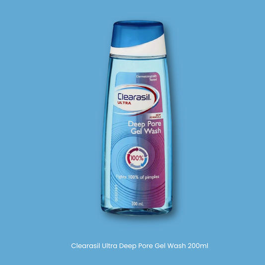 Clearasil Ultra Deep Pore Gel Wash 200ml - STELLAR PHARMACY