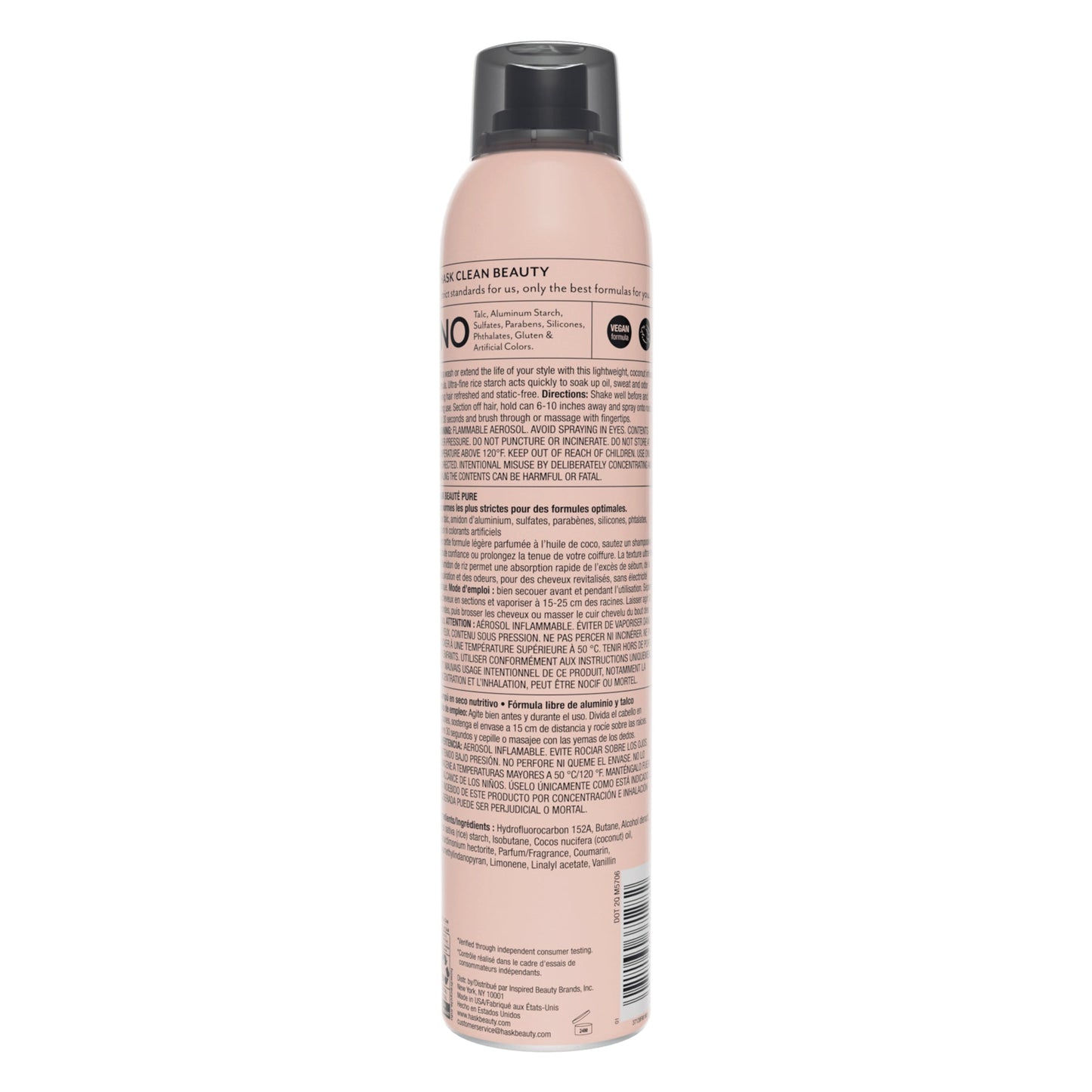 Coconut Oil Dry Shampoo