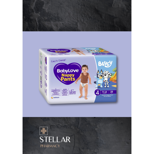BabyLove Nappy Pants Toddler Size 4, 9-14kg 28 Pack