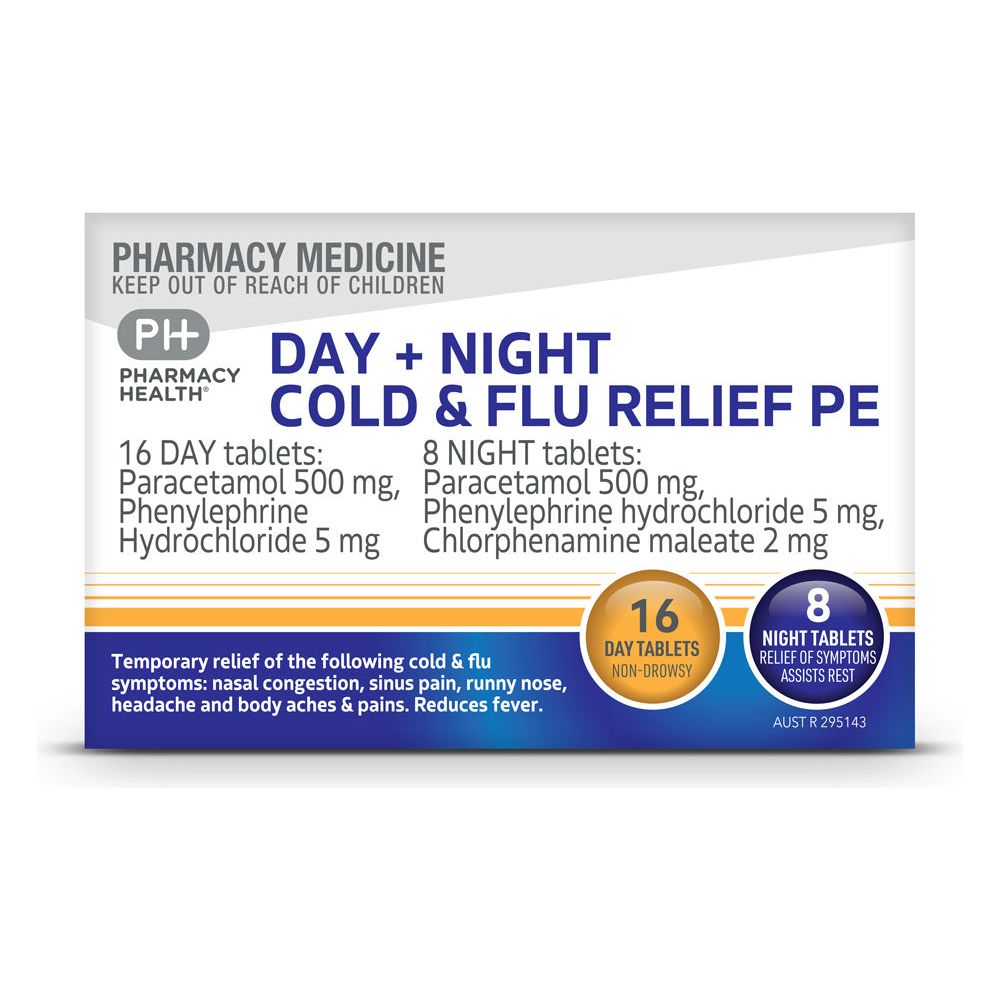 DAY + NIGHT COLD & FLU RELIEF PE