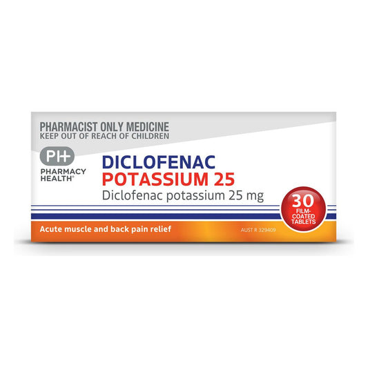 DICLOFENAC POTASSIUM 25 TABLETS