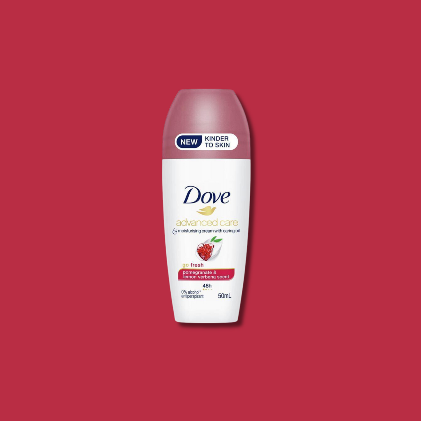 Dove for Women Antiperspirant Deodorant Roll On Advanced Care Go Fresh Pomegranate 50ml