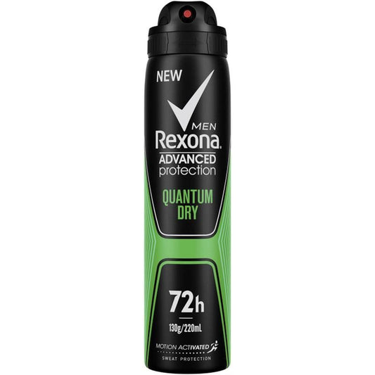 Rexona for Men Antiperspirant Advanced Quantum Dry 72hr 220ml