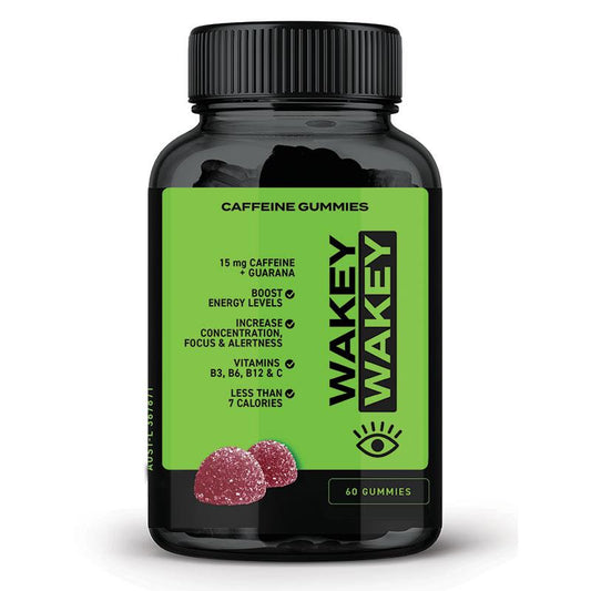 WAKEY WAKEY CAFFEINE GUMMIES 60S
