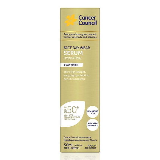 Cancer Council SPF 50+ Face Day Wear Serum 50ml