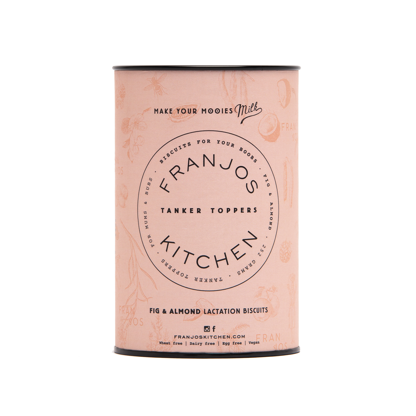 Franjo's Kitchen Lactation Biscuit Fig & Almond 250g