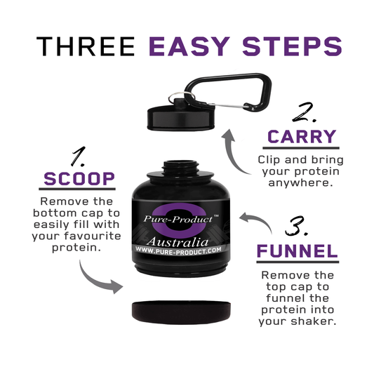 Protein Funnel Keychain