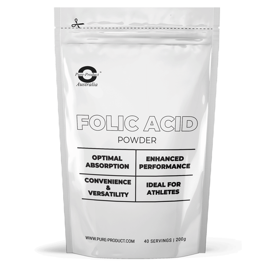FOLIC ACID (Vitamin B9) Powder - 800mcg