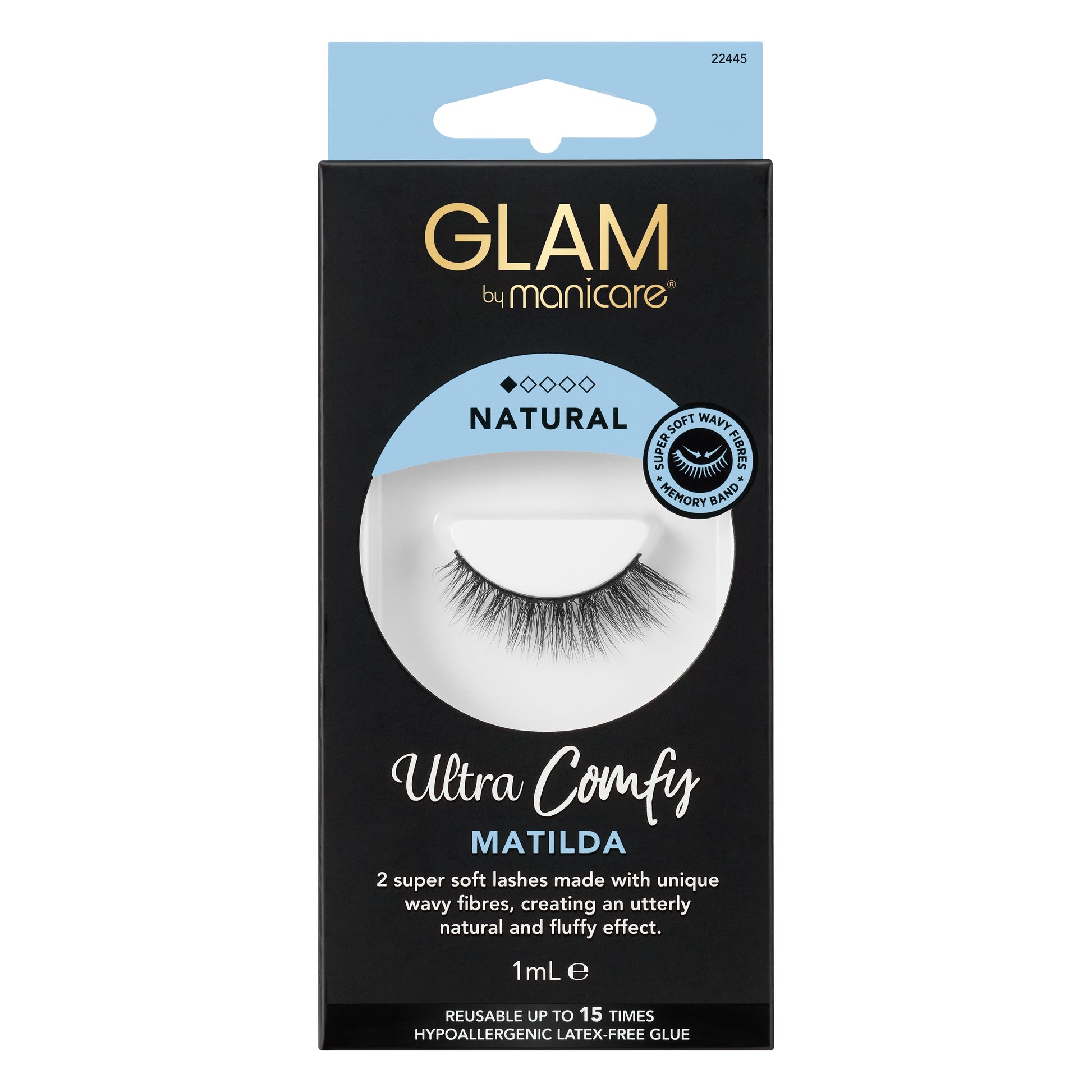 Glam Ultra Comfy Lashes Natural – Matilda