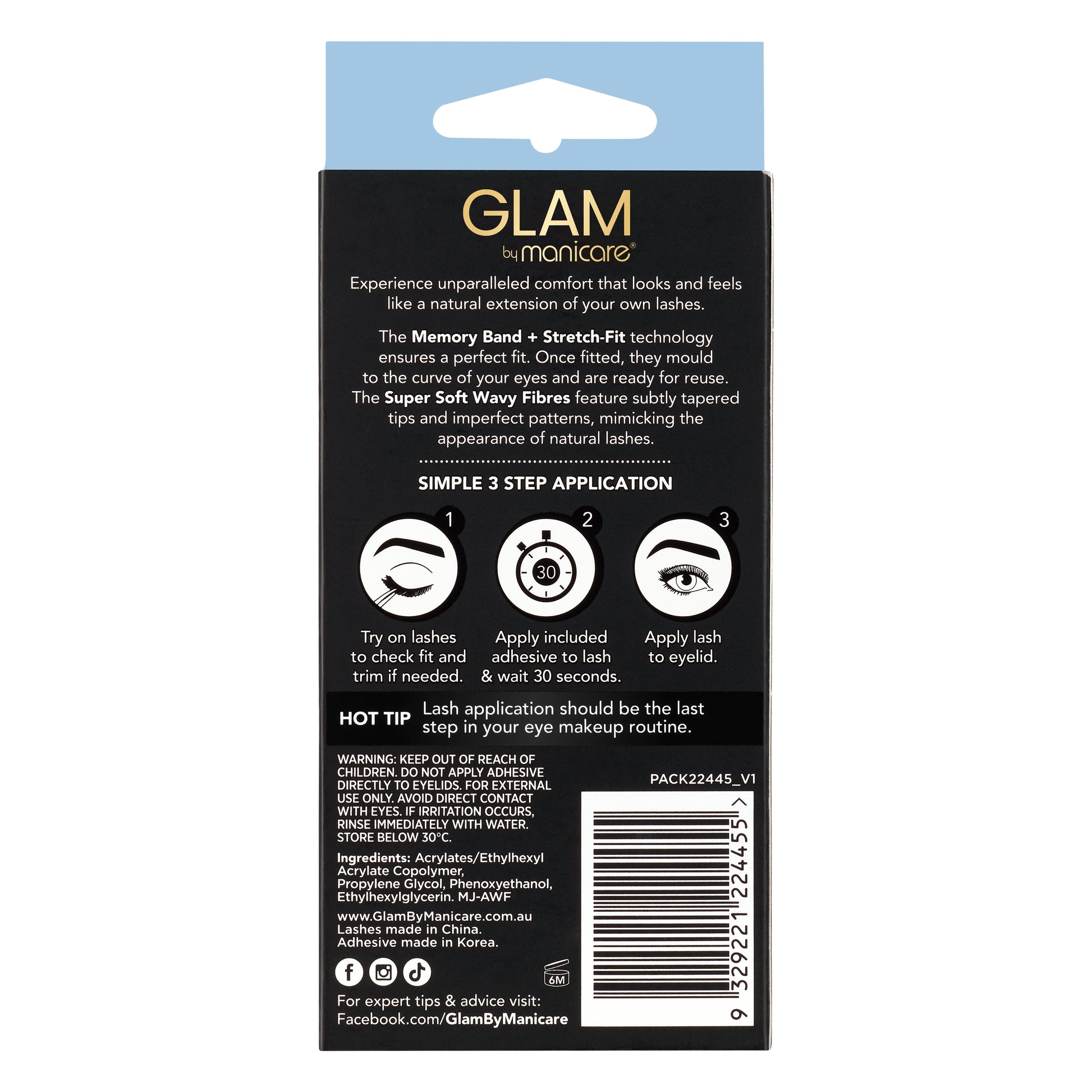 Glam Ultra Comfy Lashes Natural – Matilda