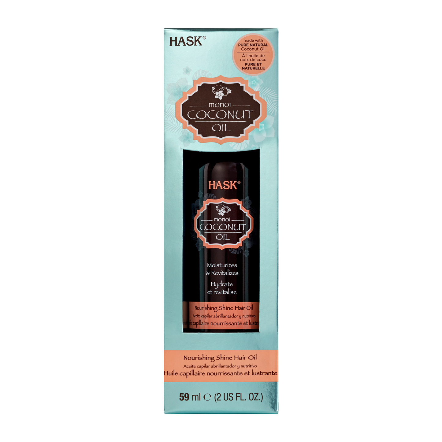 Coconut Oil Nourishing Hair Oil 59mL - STELLAR PHARMACY