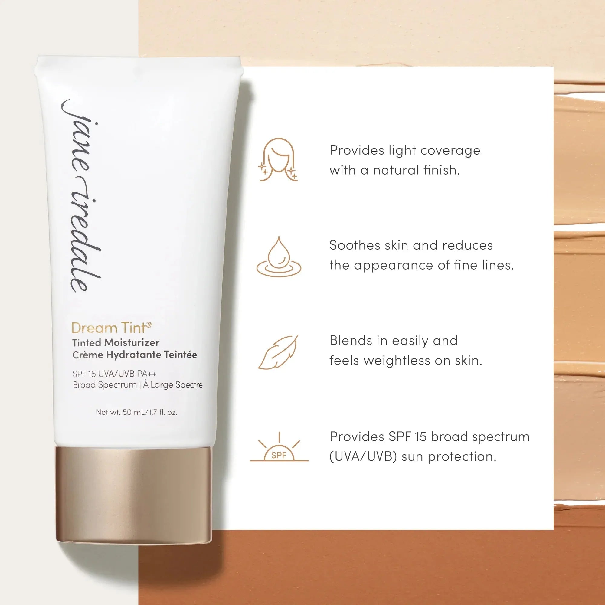 Dream Tint® Tinted Moisturizer (SPF 15)