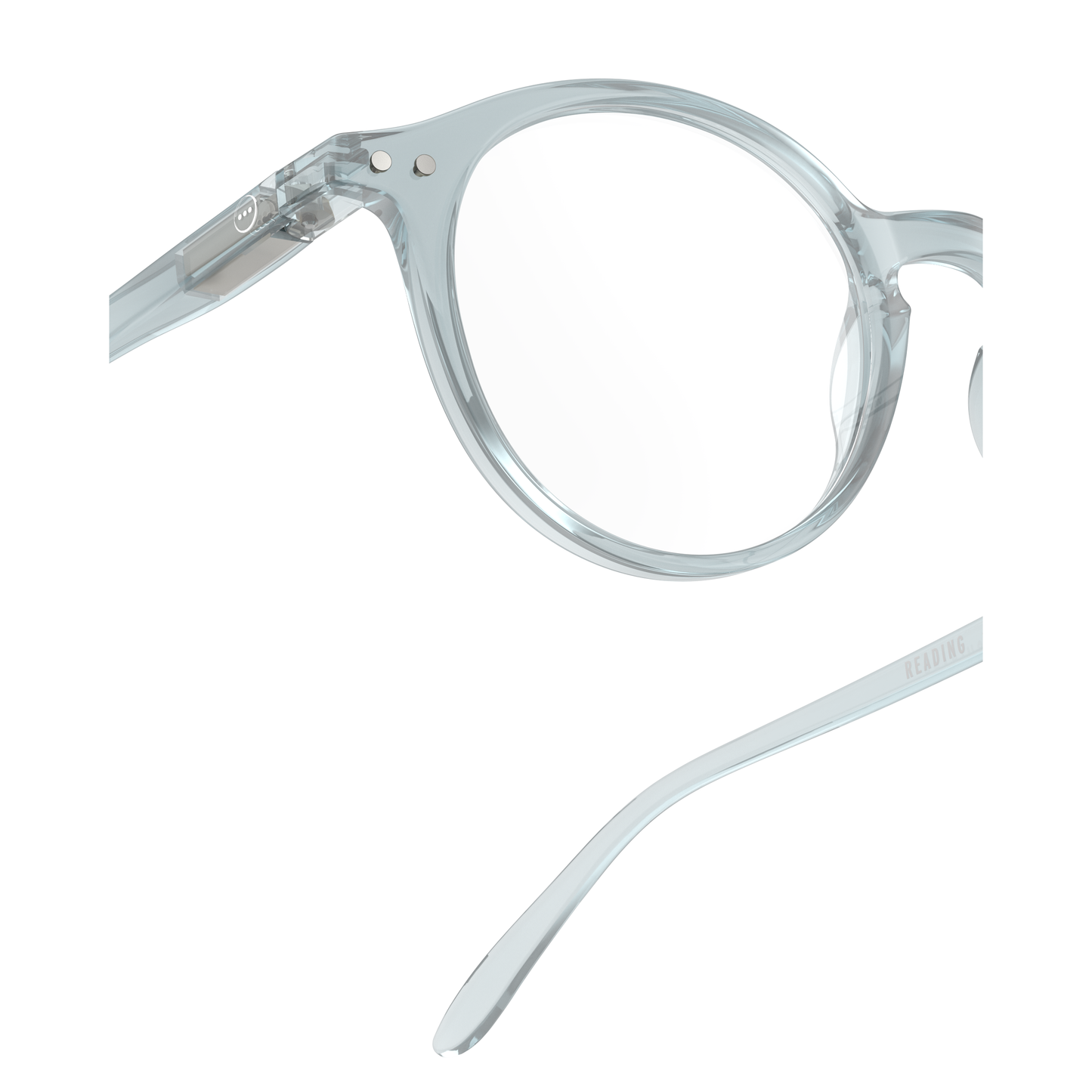 Reading Glasses, D - Frozen Blue