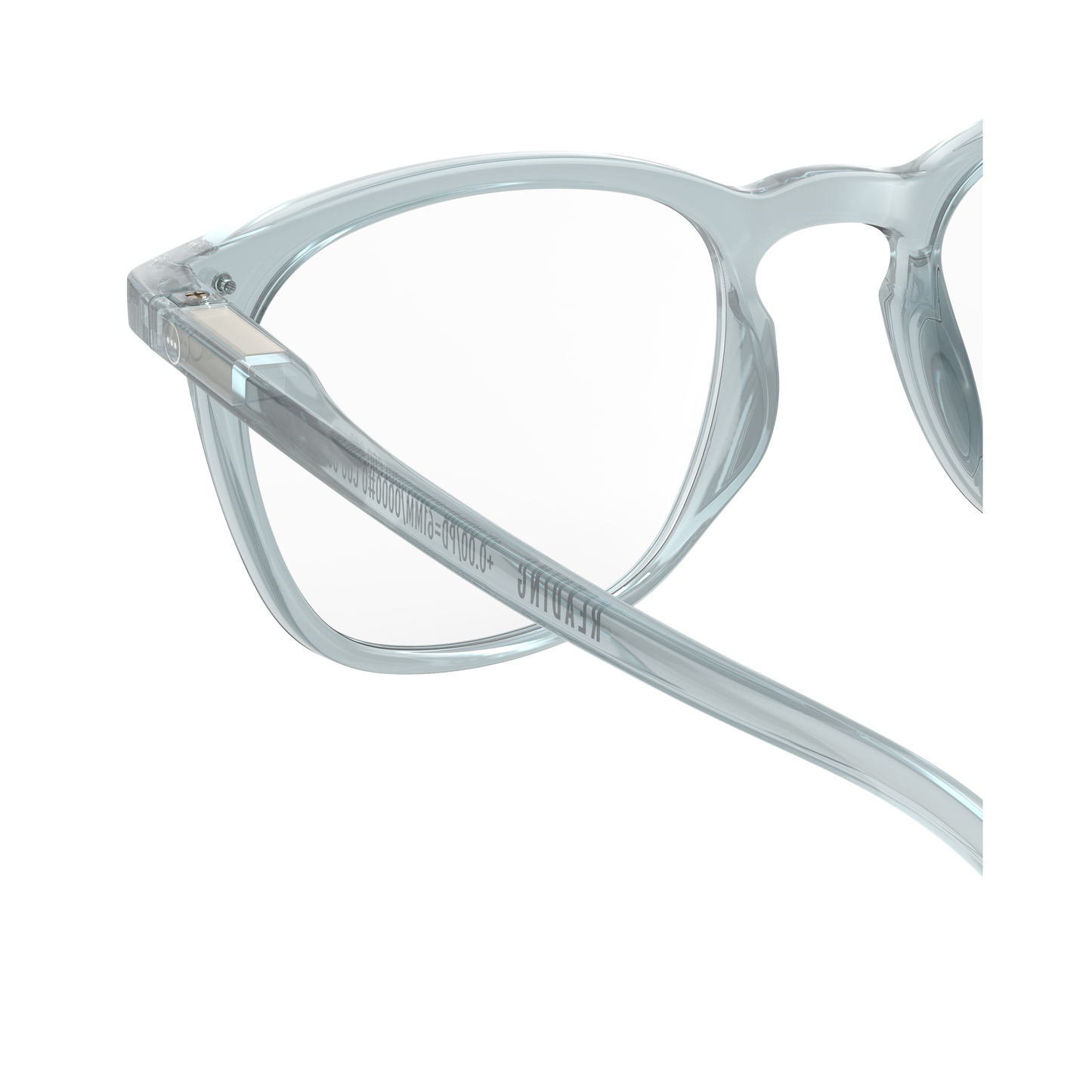 Reading Glasses, E - Frozen Blue