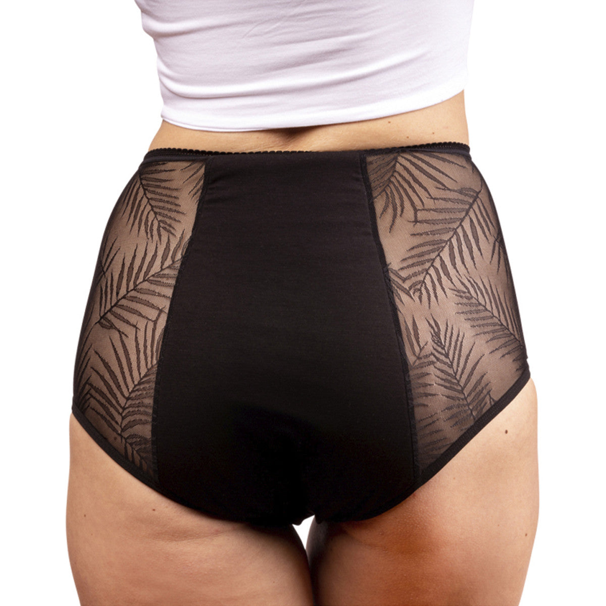 Pelvi Lemon Light Bladder Leaks Leakproof Underwear High-Waisted Black L - STELLAR PHARMACY