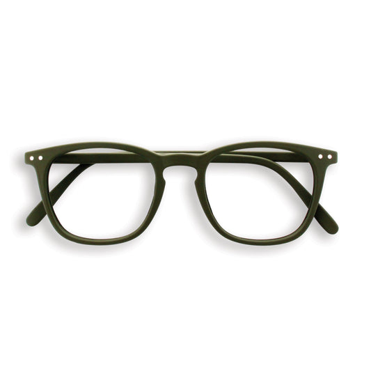 Reading Glasses, E - Khaki Green