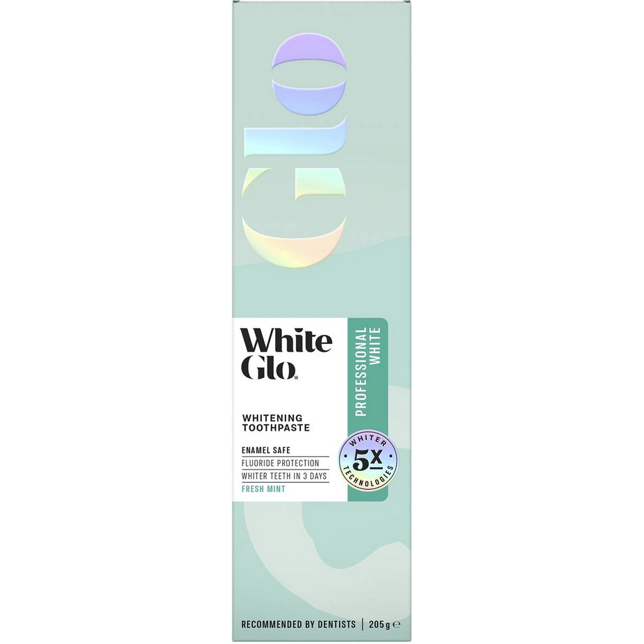 White Glo Professional White Whitening Toothpaste 205g - STELLAR PHARMACY