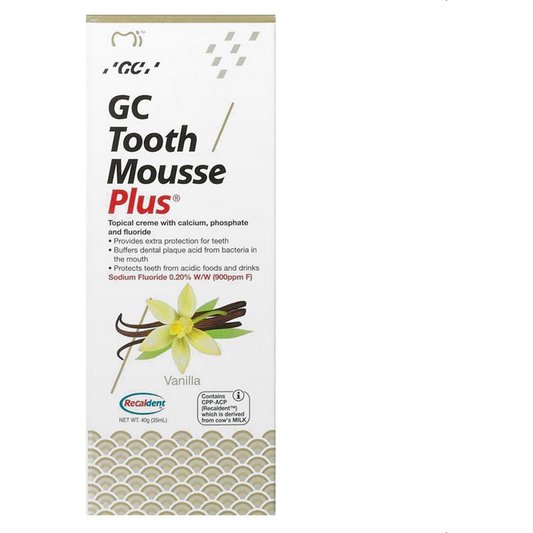 GC Tooth Mousse Plus Vanilla 40g - STELLAR PHARMACY