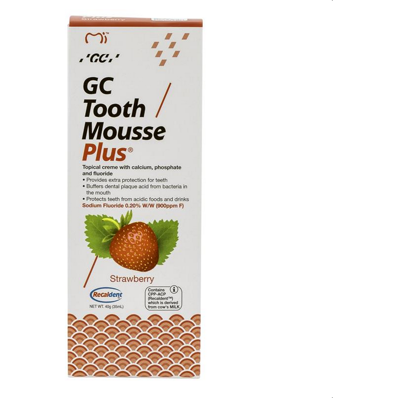 GC Tooth Mousse Plus Strawberry 40g - STELLAR PHARMACY