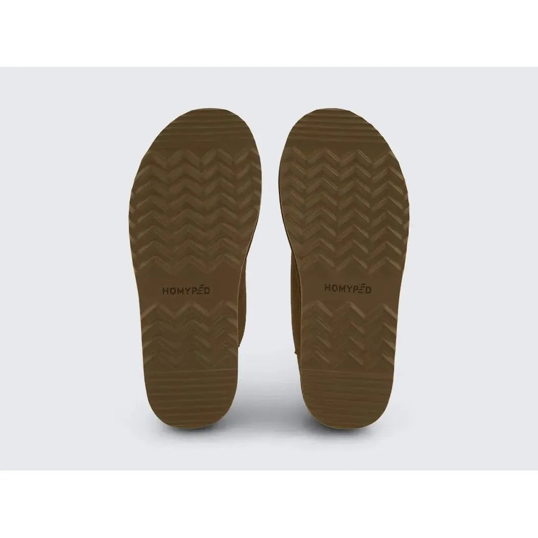 SHEARLING SLIP ON Chestnut