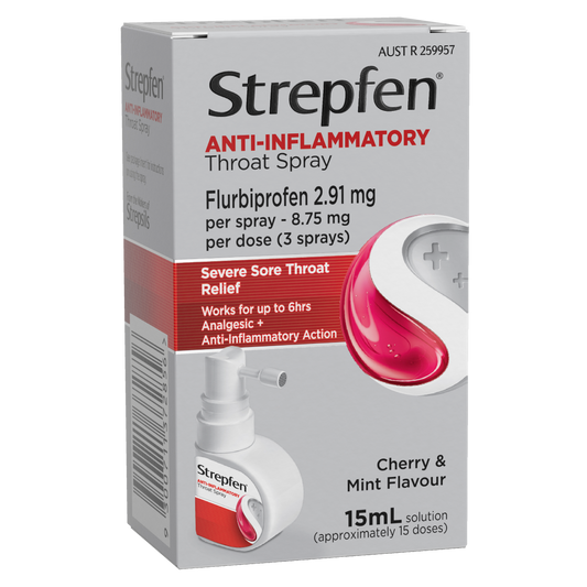 Strepfen Intensive Throat Spray with Anti Inflammatory Action 15mL