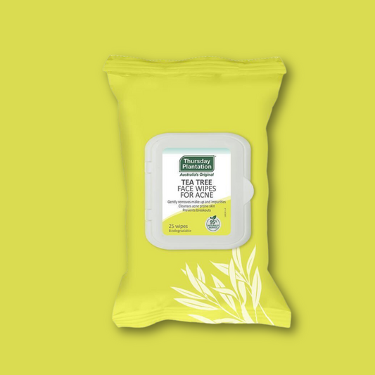 Tea Tree Acne Face 25 Wipes