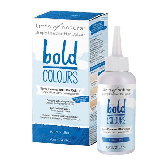 Tints of Nature Bold Colours (Semi-Permanent Hair Colour) Blue 70ml
