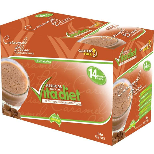 Vita Diet Caramel Bliss Smoothie Sachets 14