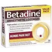 Betadine Anaesthetic Honey & Lemon 36 Lozenges (EXP: 30/06/2024) - STELLAR PHARMACY