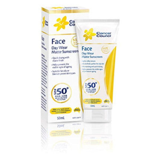 CANCER COUNIL FACE ZINC SPF50 50ML