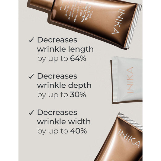 INIKA Organic Tinted Natural Sunscreen SPF50+ 50mL