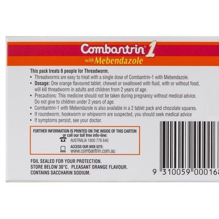 Combantrin-1 6 Tablets
