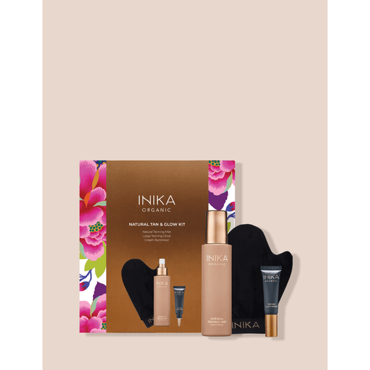 INIKA Organic Natural Tan & Glow Kit