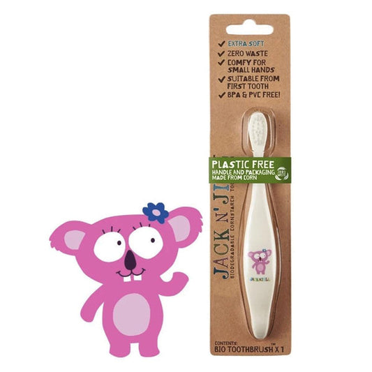 JACK N' JILL Toothbrush (Children) Koala - Biodegradable 1 - STELLAR PHARMACY