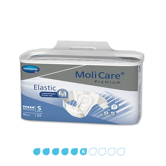 MoliCare Premium Elastic 6 Drops Slip Open Style