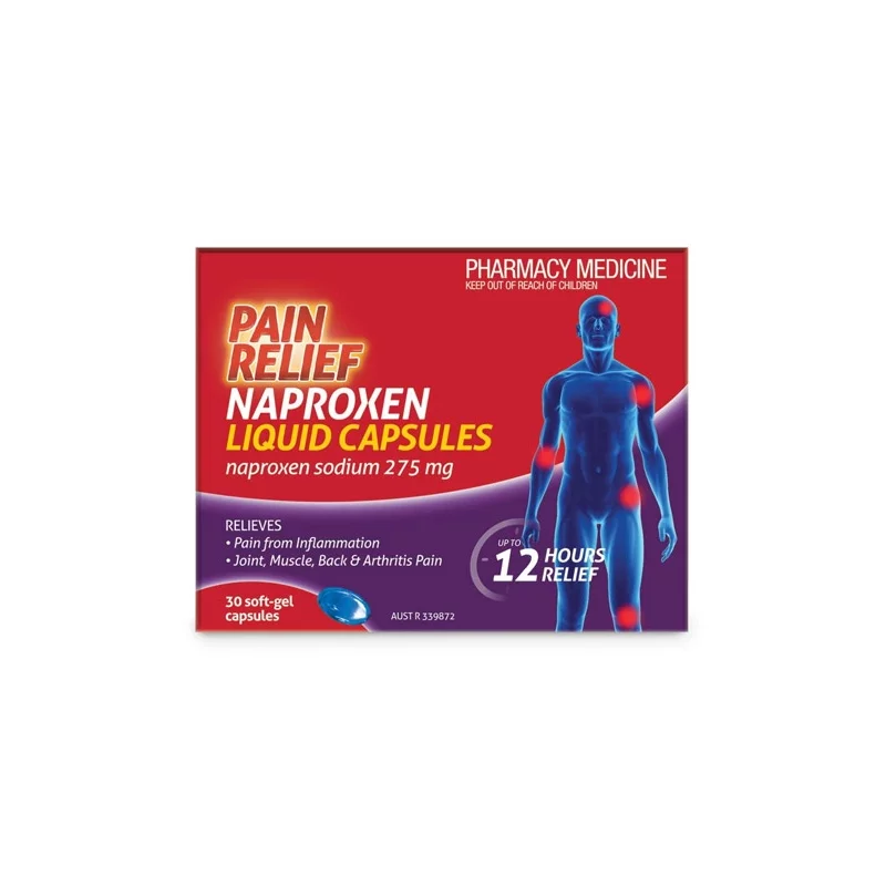 MENTHOLATUM NAPROXEN LIQ 30 CAP