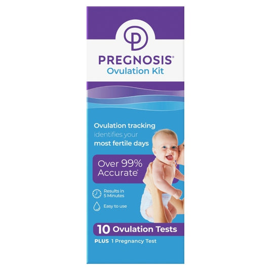 Pregnosis Ovulation Test Kit - 10 Tests for Accurate Fertility Tracking