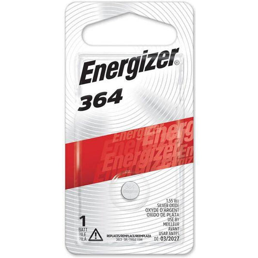 Energizer 364 Silver Oxide Button WATCH Battery