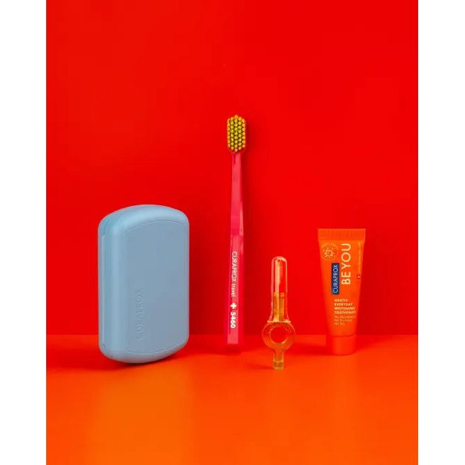 Travel set. Blue