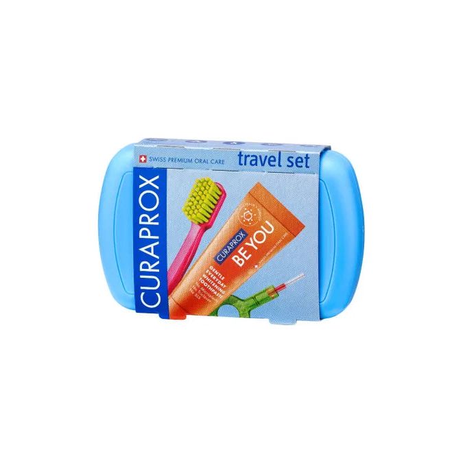 Travel set. Blue