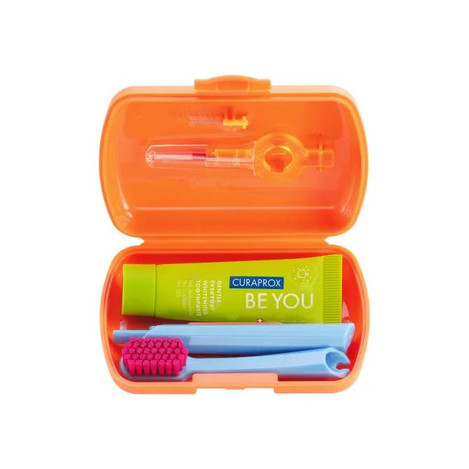 Travel set. Orange