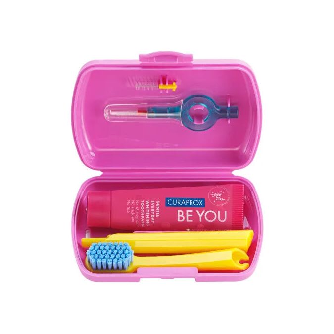 Travel set. Pink