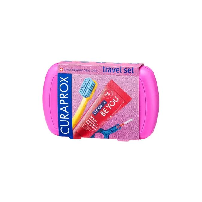 Travel set. Pink