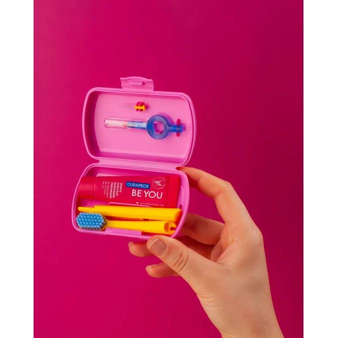 Travel set. Pink